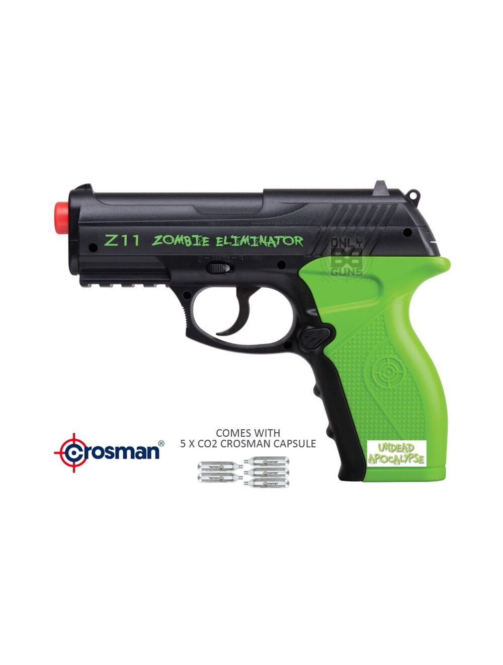 Crosman Apocalypse Eliminator Co2 Pistol (AMZ11) with Co2