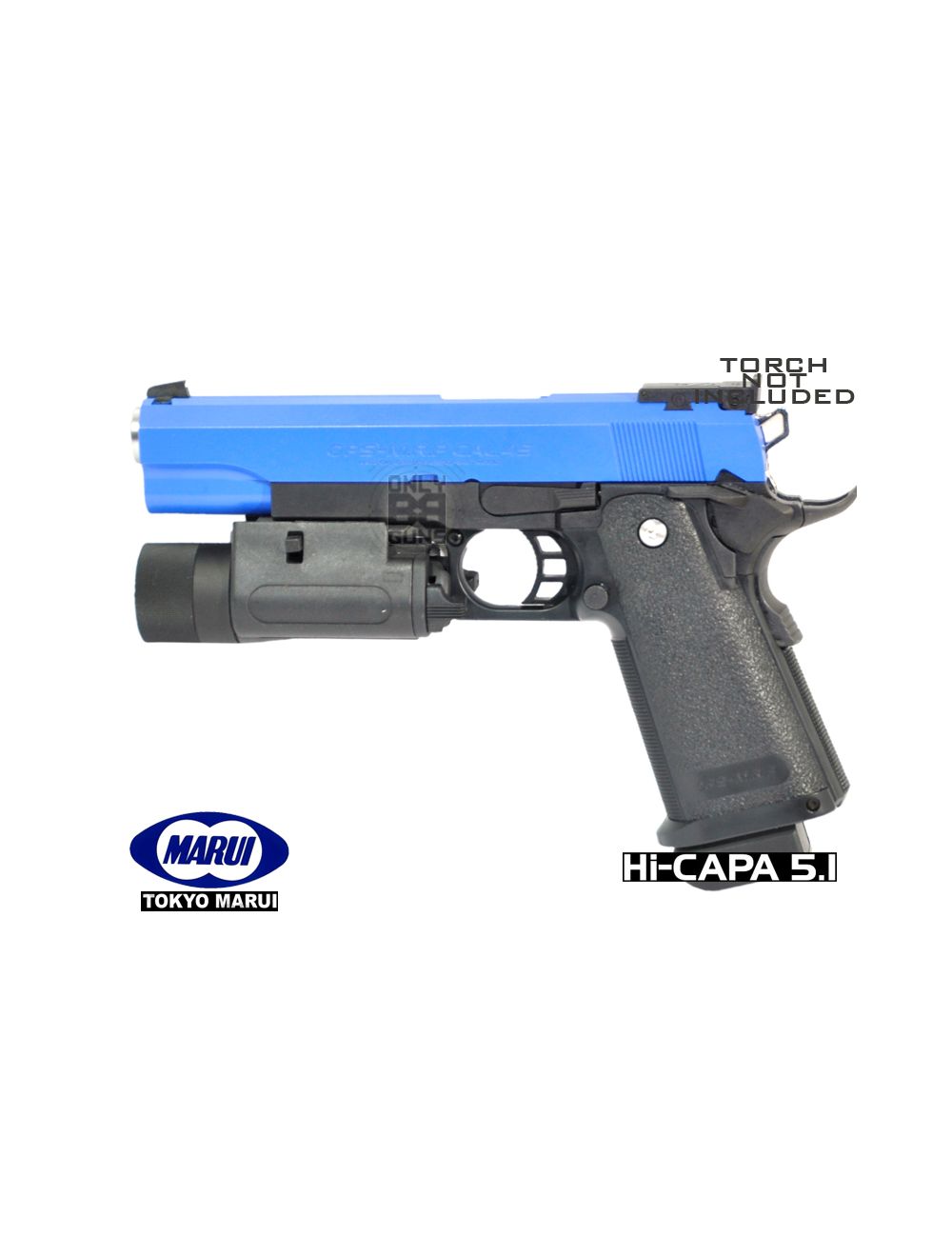 Tokyo Marui Hi Capa 5.1 Black (Gas Blowback Pistol)