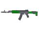 Well D12 AK74 AEG (With Battery and Charger - Green)