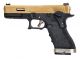 WE 17 Series Custom Gold Gas Blowback Pistol with Thumb Rest