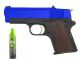 ARMY R45 STUBBY GAS BLOWBACK PISTOL (POLYMER BODY AND SLIDE - R45) WITH GREEN GAS BOTTLE  (Bundle Deal)
