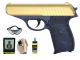 Starter Pack - Galaxy PPK Series Spring Pistol (G3 - Gold)
