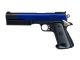 HFC 1911 Gas Pistol (With Front Compensator -  HG-125B - Pre-Two Tone Blue)