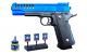 [Bundle Deal] Vigor 4.3 Hi-Capa Ported Slide Spring Pistol (V301 - Polymer - Blue)