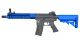 Huntsman Tactical M4 Hexagon Rail M-Lok AEG (Polymer Body with Mosfet - Inc. Bat. and Charger - HMT16-212751-BLUE)