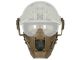 Big Foot Tactical JF Mesh Mask (AF Helmet Fit - Tan)