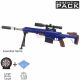 CCCP Custom Barrett with Mock Scope, Bipod and Silencer Spring Rifle [Essential Pack]