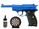 Galaxy G21 Spring Metal Pistol (G21 - Blue) with Big Foot 12