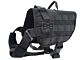 Big Foot Dog Training Molle Tactical Vest (Black)