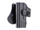 Amomax ROT360 Series Holster for Series 19 Pistol (Polymer - Left - Black)