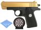 Galaxy G2 Spring Metal Pistol (G2 - Gold) with Big Foot 12