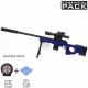 CCCP Custom L96 with Mock Scope, Bipod and Silencer Spring Rifle [Essential Pack]