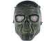 Big FootFull Face T800 Terminator Mask (with Mesh Eye Protection - Green/Bronze)