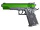 Colt 1911 Co2 Fixed Slide NBB Pistol (Green - Cybergun - 180306 )