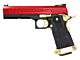 Armorer Works Custom Hi-Capa GBBP (Split Red Slide - Gold Barrel - AW-HX1004)