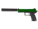HFC 23 Socom Gas Pistol with Silencer (Green - GGH-0302)