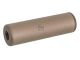 CCCP Silencer (Full Metal - 110mm in Length - Dot - Tan)