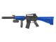 Well M16 Spring Action Rifle (With Mock Silencer - Foregrip - M4-P1158A)
