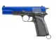 WE Hi-Power Browning MK3 Gas Blowback Pistol 