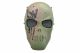 Full Fask Skull Mask (Scar) with Mesh Eye Protection