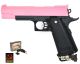 CCCP K-Warrior G6H Metal Pistol with Holster (Pink)