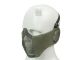 Big Foot Strike Steel Mesh Mask with Ear Protection (Urban Grey)