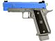 Salient Arms International by EMG 2011 DS 4.3 Gas Pistol (Gold Barrel - Silver - 4.3)