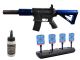 Golden Hawk M4 Rifle with Silencer (Spring Powered) with BB Pellet & Automatic Reset Target (Bundle Deal)