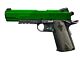 Colt 1911 (Rail) Co2 Pistol (Fixed Slide - Cybergun - 180314) (Green)