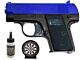 Galaxy G9 Spring Metal Pistol (G9 - Blue) with Big Foot 12