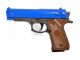 Galaxy G22 M9 Style Spring Pistol (Full Metal - with Brown Grips)