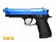 HFC M9 NBB Gas Pistol with Rail (Blue - GG-105)