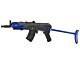 JG AK47 Beta AEG Folding Stock (Polymer - Inc. Bat. and Charger - Blue - 0508B)