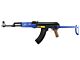 Golden Eagle AK With Folding Stock Carbine AEG (Blue - Inc. Battery and Charger - 6801)