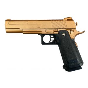 Galaxy G15 Full Metal Spring Pistol in Gold 