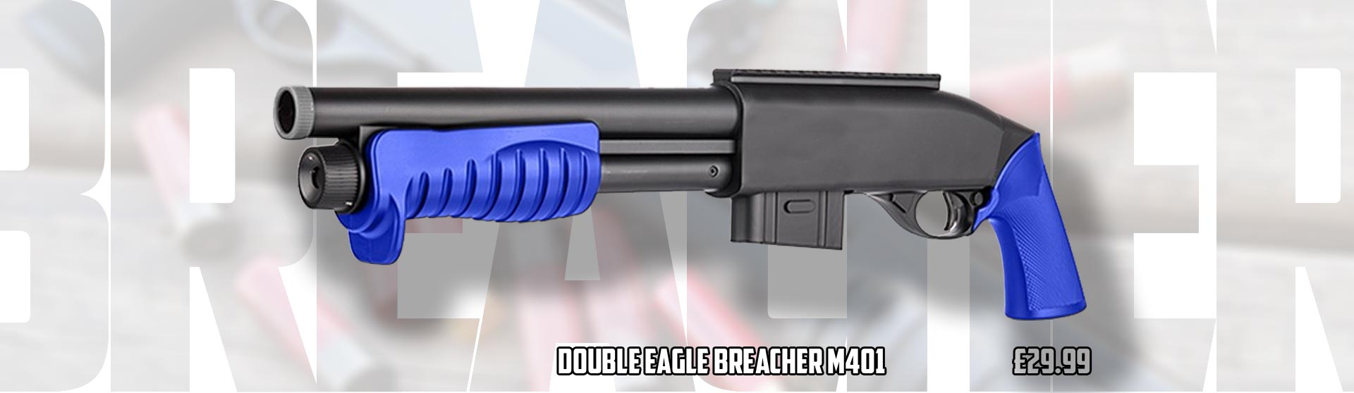 Double Eagle M401 Breach Shotgun Airsoft BB Gun